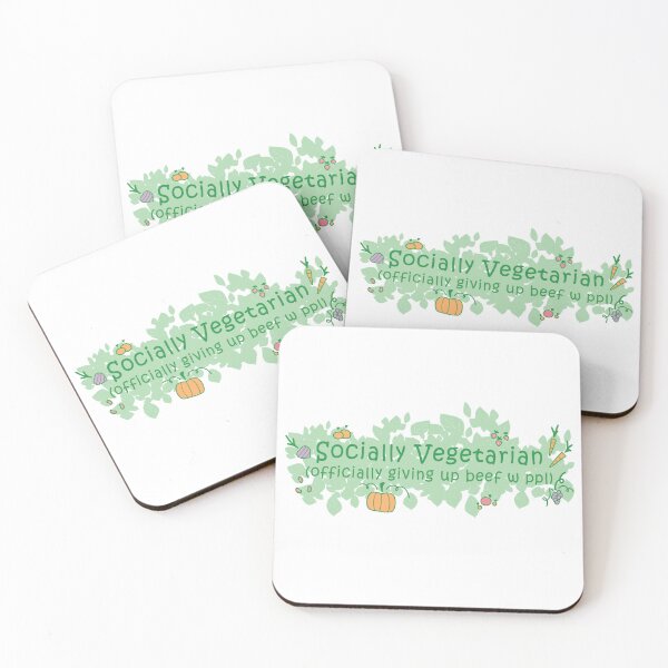 Item preview, Socially Vegetarian designed and sold by snickrdoodlr.