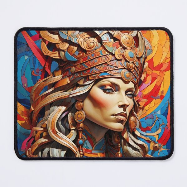 Item preview, Stylized Colorful Frigg designed and sold by Philip-p22.
