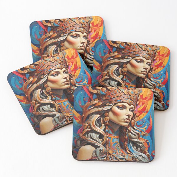 Item preview, Stylized Colorful Frigg designed and sold by Philip-p22.
