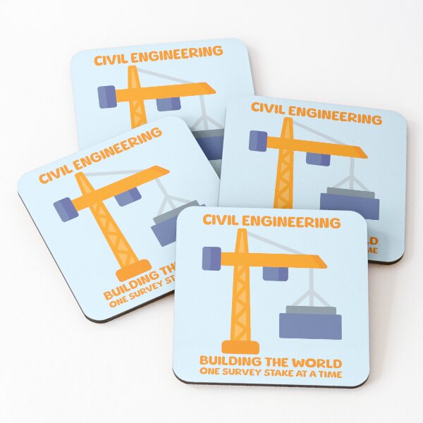 Item preview, Civil Engineering. Building The World One Survey Stake At A Time designed and sold by PMCreative.