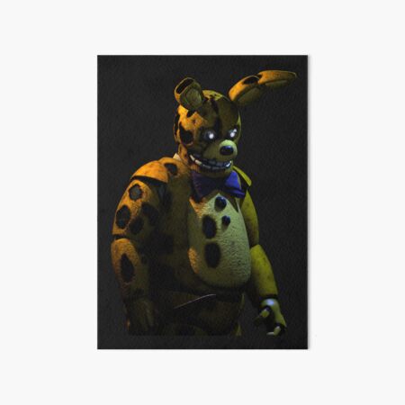 FNAF Springtrap V2 5x7in Art Print 