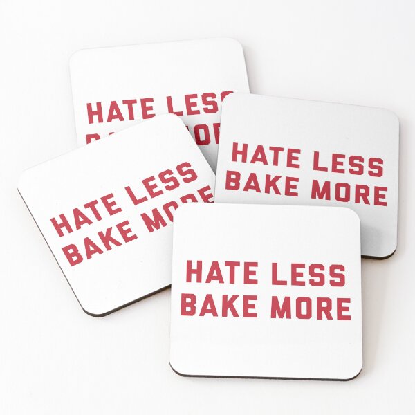 Item preview, Positive Vibes Only: Hate Less, Bake More designed and sold by BakersArtists.