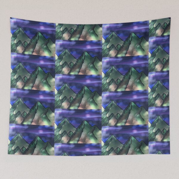 Item preview, Majestic Mountains Painting designed and sold by Craftonmegan.