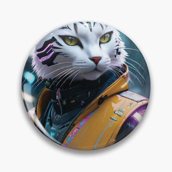Artikelvorschau, Cyberpunk Cat 2 entworfen und verkauft von Decyo.