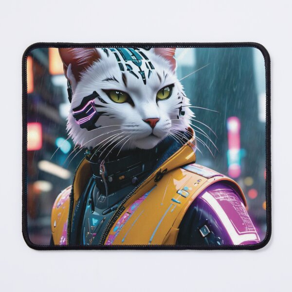Artikelvorschau, Cyberpunk Cat 2 entworfen und verkauft von Decyo.