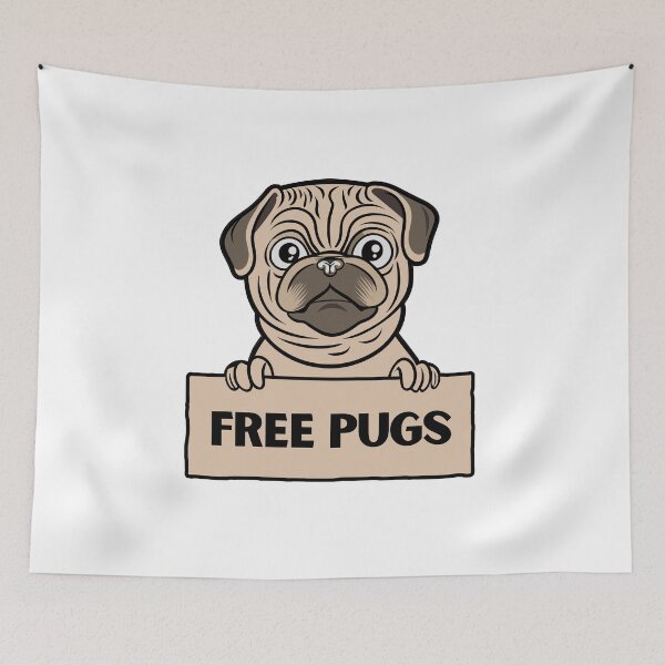Item preview, Free Pugs designed and sold by aipolohu.
