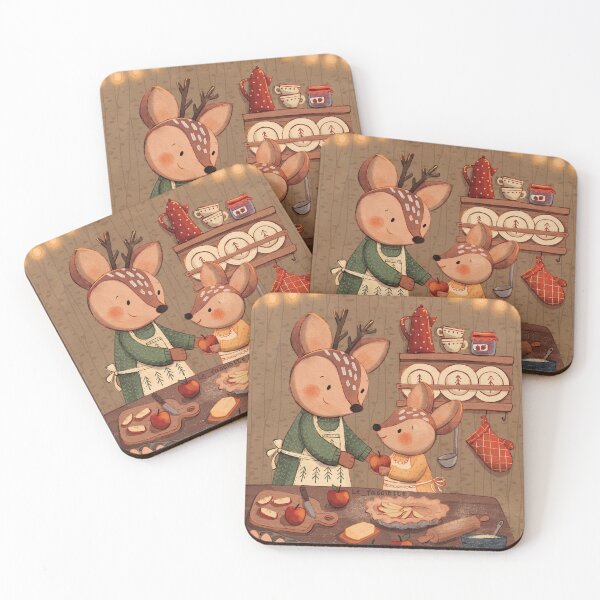Item preview, Deer baking designed and sold by lefacciotte.