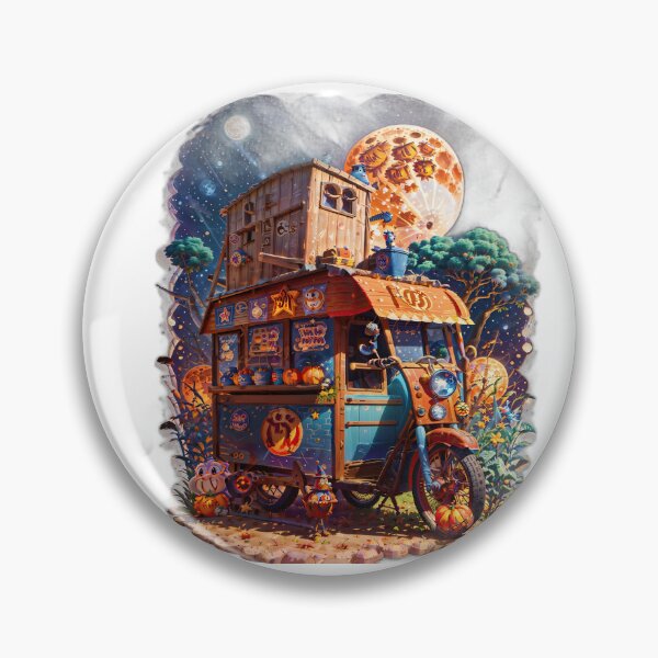 Item preview, Harvest Super Moon - Whimsical Countryside T-Shirt Design designed and sold by arfazel-shutter.