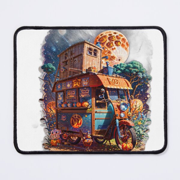 Item preview, Harvest Super Moon - Whimsical Countryside T-Shirt Design designed and sold by arfazel-shutter.
