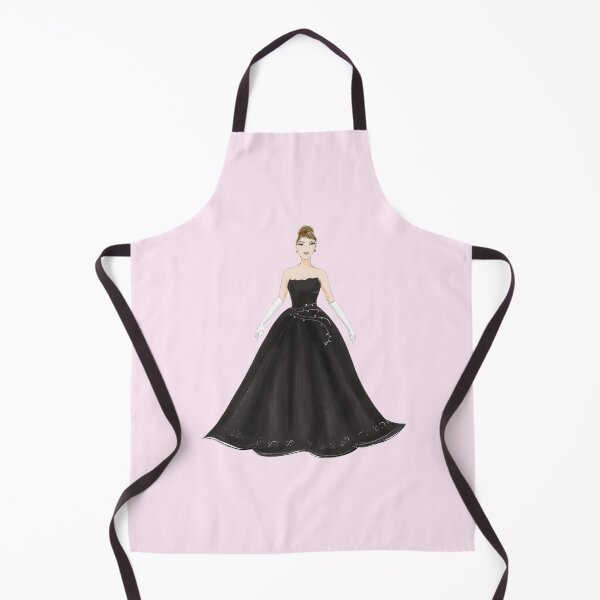 Item preview, Princess, black gown, fashion sketch,  designed and sold by Meghaillustrat.