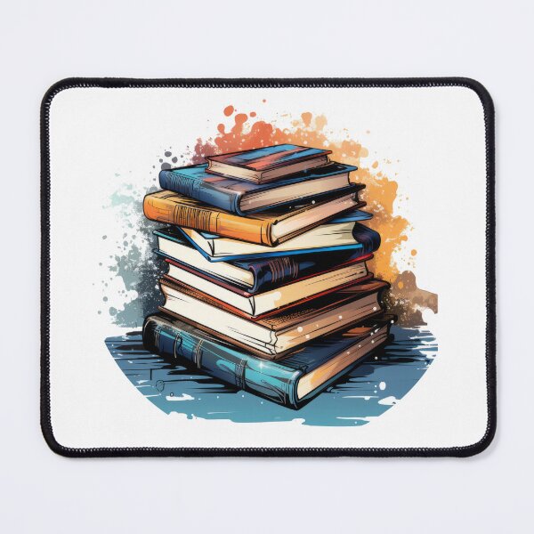 Item preview, Literary Paradise - Aesthetic Book Vector Artwork designed and sold by Nick C.