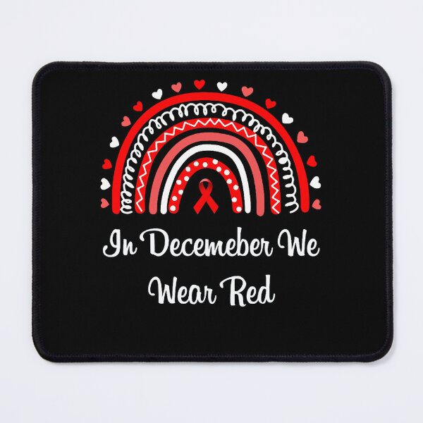 Item preview, In December We Wear Red For HIV Awareness Tee World Aids Day designed and sold by EagmianPheolea.