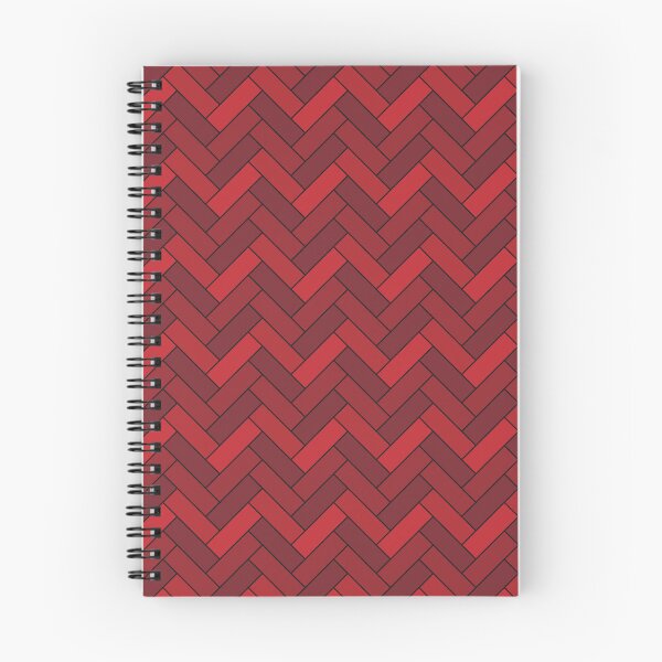 Item preview, Dynamic Red and Black Herringbone Pattern designed and sold by James Prince.