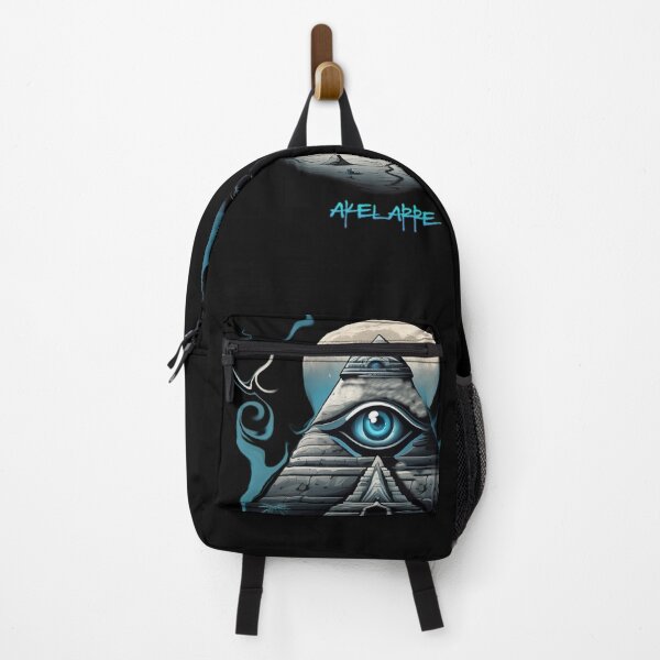 Item preview, Pyramid with blue eye and moon, Akelarre designed and sold by AkelarreDesigns.