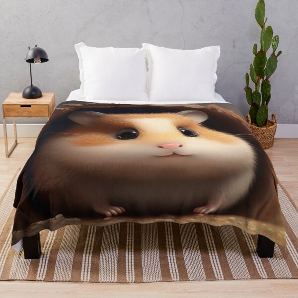 Item preview, Cute Fluffy Chibi Hamster designed and sold by OldNewAmbient.