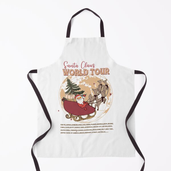 Item preview, Santa's Global Journey: Festive World Tour Illustration designed and sold by DigitalByEb.