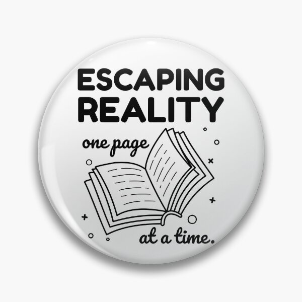 Item preview, Funny Book Reader Escaping Reality One Page at a Time designed and sold by shmodev.