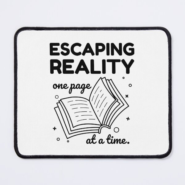 Item preview, Funny Book Reader Escaping Reality One Page at a Time designed and sold by shmodev.