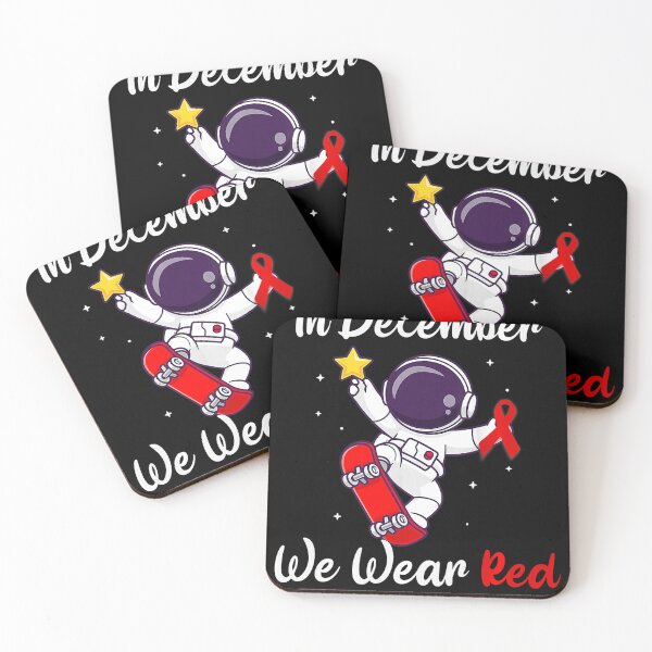 Item preview, In December We Wear Red For World Aids Day Awareness designed and sold by EagmianPheolea.