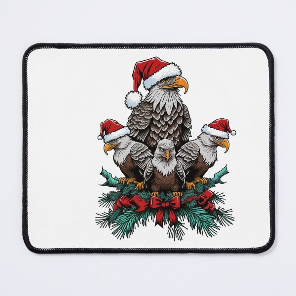 Item preview, Eagle Eagles Marry Christmas Friendly designed and sold by Martolina33.