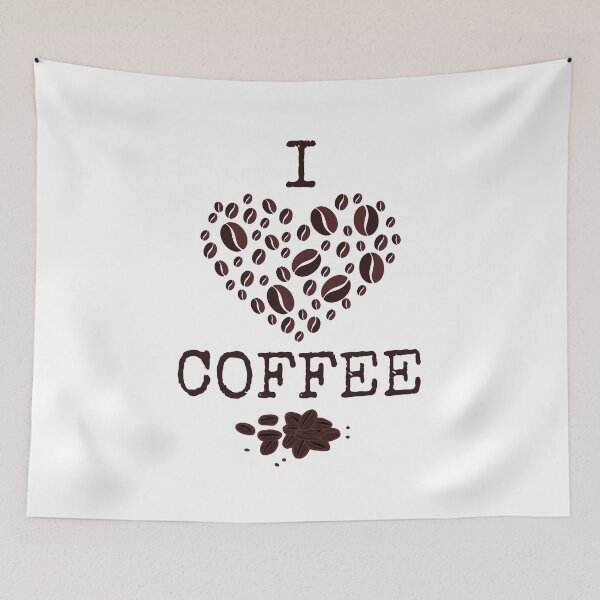 Item preview, I Heart Coffee Beans designed and sold by spoeg.