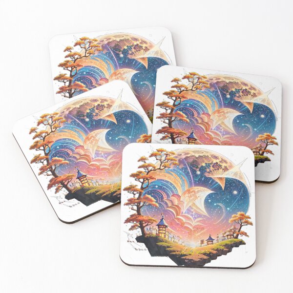 Item preview, Harvest Super Moon - Whimsical Countryside T-Shirt Design designed and sold by arfazel-shutter.