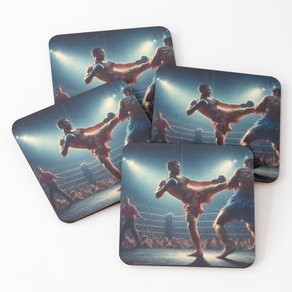 Item preview, Muay Thai Art Thai Boxing Paint designed and sold by siammagicalart.