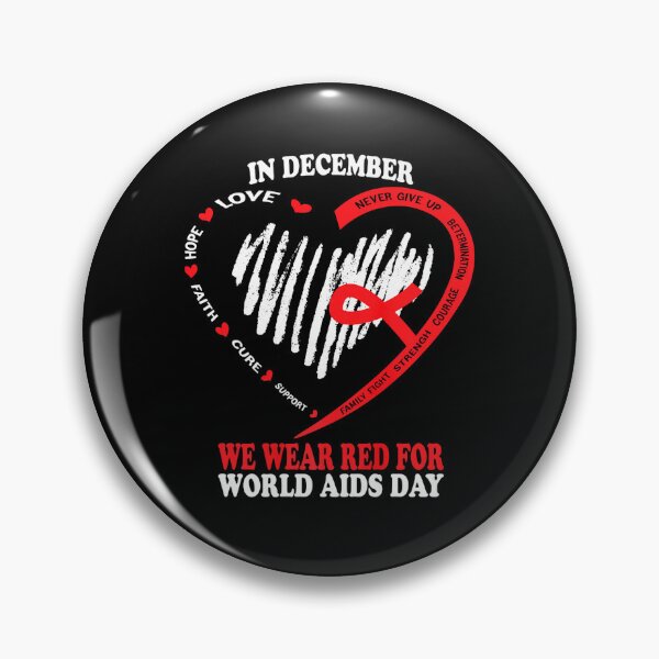 Item preview, In December We Wear Red For World Aids Day Awareness designed and sold by EagmianPheolea.