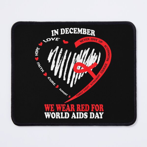 Item preview, In December We Wear Red For World Aids Day Awareness designed and sold by EagmianPheolea.