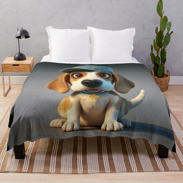 Item preview, Cute smiling cartoon Beagle dog designed and sold by Colorful-Worlds.