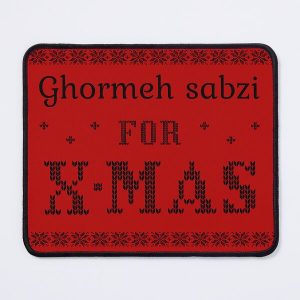 Item preview, Ghormeh sabzi for christmas (xmas)  - Persian (iran) joke designed and sold by Persian Pride Official.