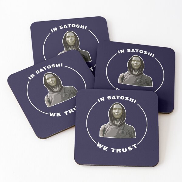 Item preview, In Satoshi We Trust designed and sold by NaNaSpaceStore.