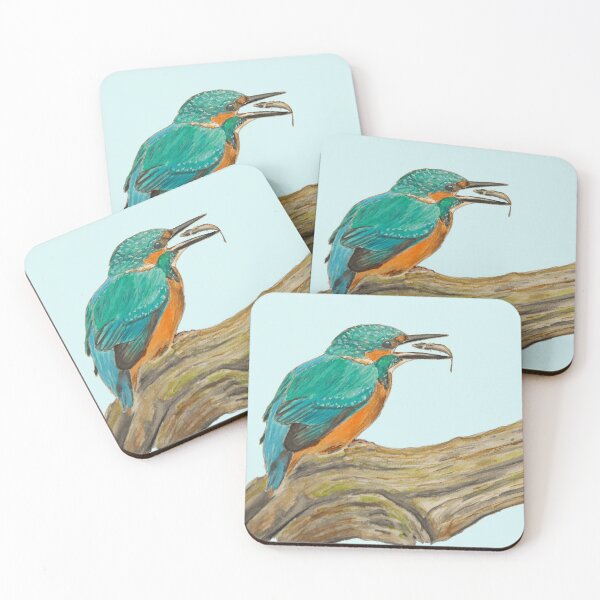 Item preview, Kingfisher and Fish designed and sold by Sarah Addy.