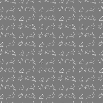 Artwork thumbnail, Run Rabbit, run Rabbit, run run run.... by natgrose