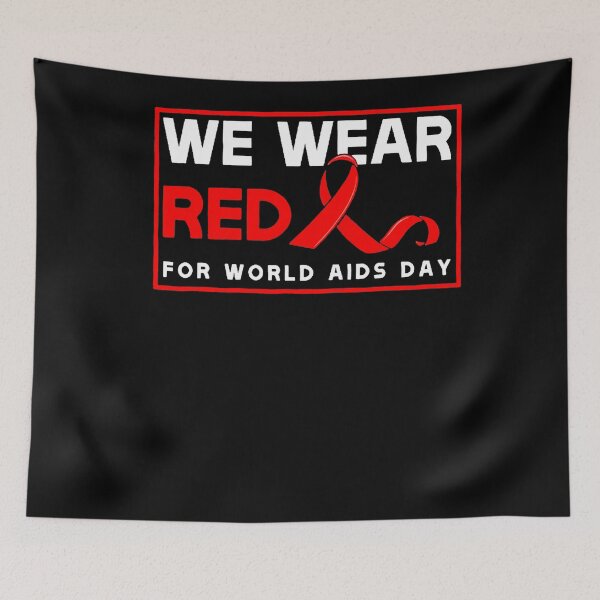 Item preview, In December We Wear Red For World Aids Day Awareness designed and sold by EagmianPheolea.