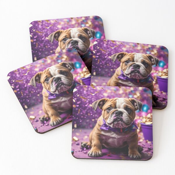 Item preview, Bulldog Puppy Portrait designed and sold by Wolfheartart.