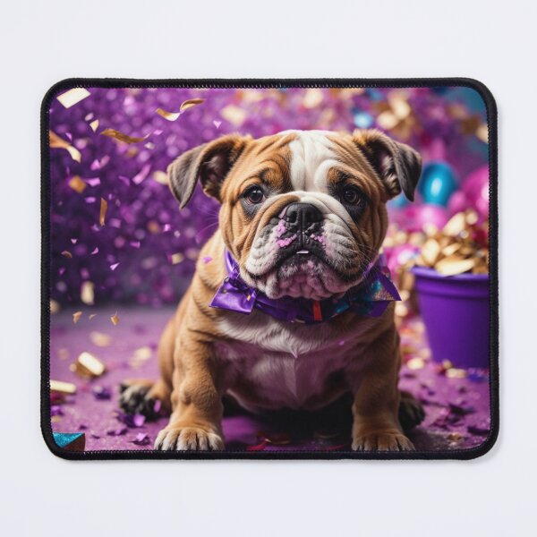 Item preview, Bulldog Puppy Portrait designed and sold by Wolfheartart.
