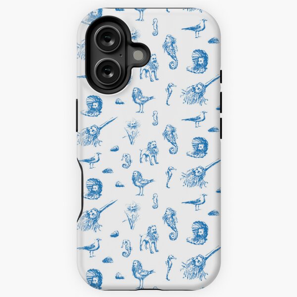 Item preview, Rent-Free Blackbeard Sketches - blue designed and sold by Yue Miko.
