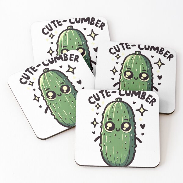 Item preview, Adorable Cute-cumber Character designed and sold by LongIslandDesgn.