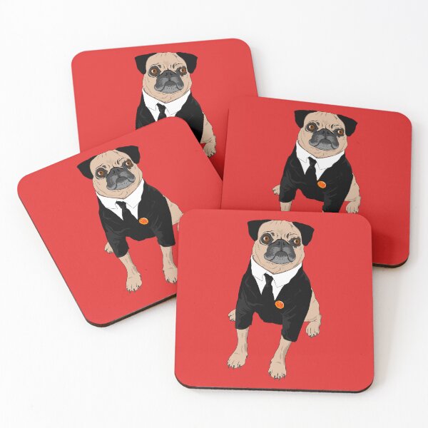Item preview, Frank the Pug designed and sold by theelectricjoy.