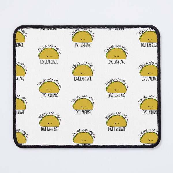 Item preview, Tacos Are My Love Language Funny Cute Taco Drawing designed and sold by serafineaandd.
