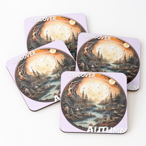 Item preview, Eco-camper Autumn Stamp  designed and sold by EcoCamper.