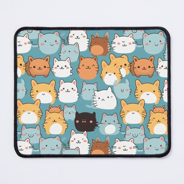 Item preview, cat cratoon Kawaii seamless designed and sold by MySon78.