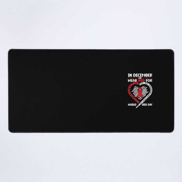 Item preview, In December We Wear Red For World AIDS Day HIV Awareness designed and sold by EagmianPheolea.
