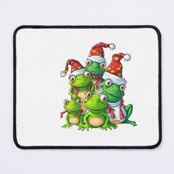 Item preview, Frog Frogs Marry Christmas Friendly designed and sold by Martolina33.