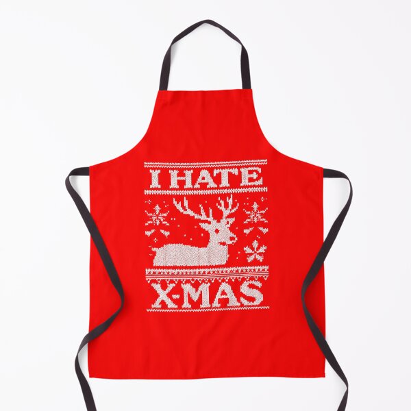 Item preview, I Hate X-Mas Ugly Christmas Sweater designed and sold by OneWayOrAnother.