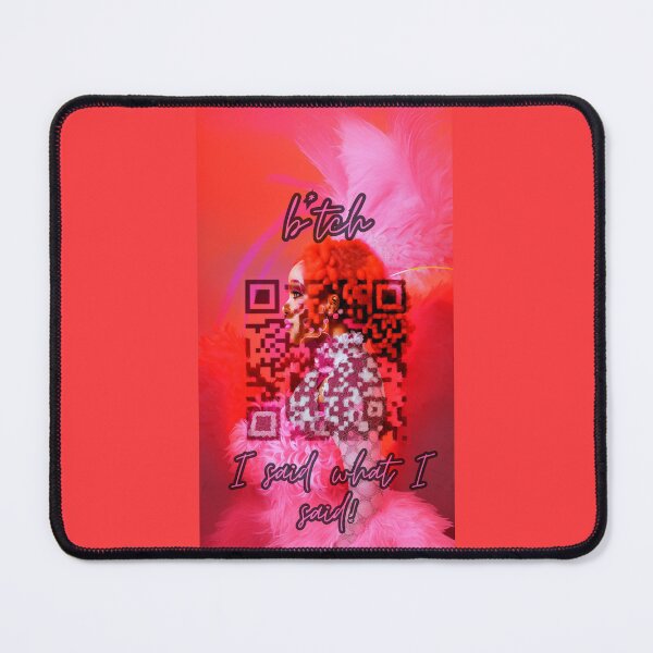 Aperçu de l'œuvre Doja Cat Paint The Town Rouge QR Code Spotify créée et vendue par QrGuy.