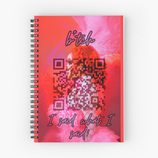 Aperçu de l'œuvre Doja Cat Paint The Town Rouge QR Code Spotify créée et vendue par QrGuy.