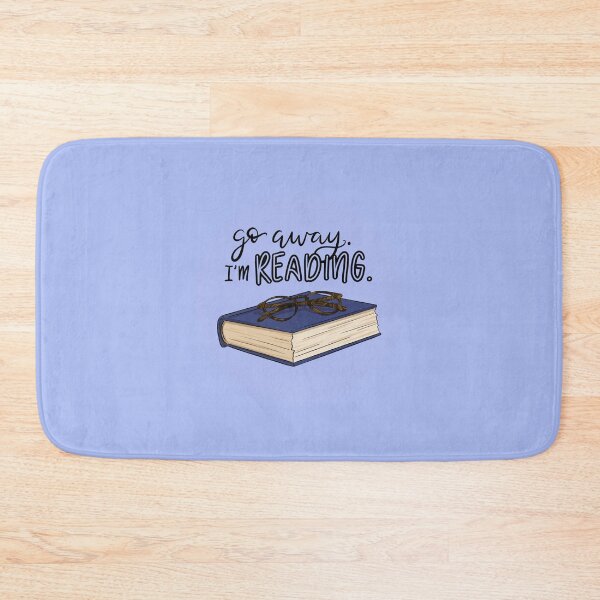 Item preview, Go Away I’m Reading Book With Tortoiseshell Glasses Gift for Reader designed and sold by serafineaandd.