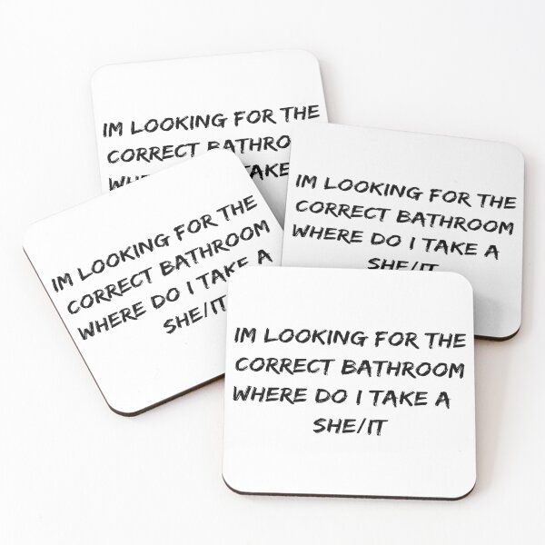 Item preview, Im Looking For The Correct Bathroom Where Do I Take A she/it designed and sold by ONEPIECE090.